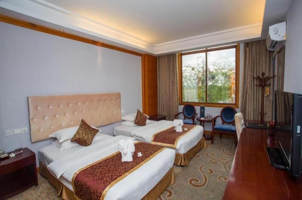 Dork Jumpa Hotel Вьентьян Экстерьер фото